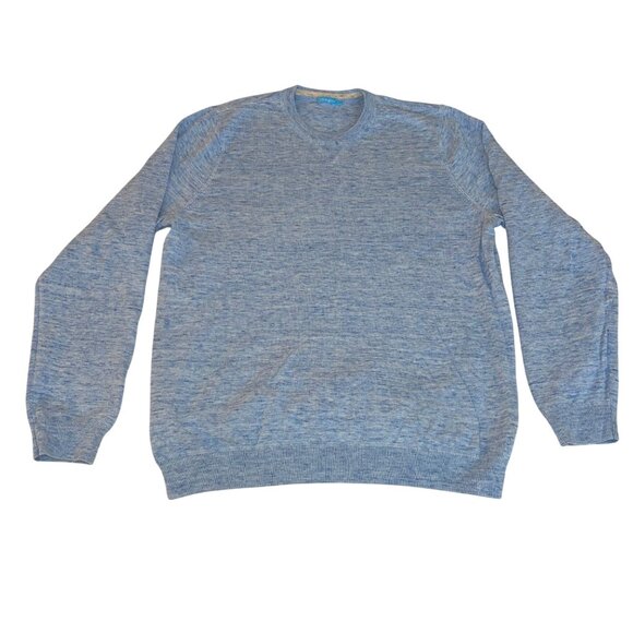 J McLaughlin Womens Sweater Size Large Blue Pullover Casual Pure Cotton - Picture 8 of 10